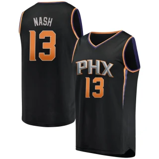 Youth Steve Nash Phoenix Suns Black Fast Break Jersey - Statement Edition