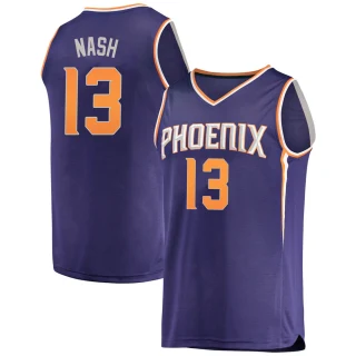 Youth Steve Nash Phoenix Suns Purple Fast Break Jersey - Icon Edition
