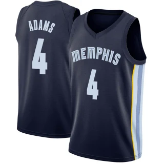 Youth Steven Adams Memphis Grizzlies Navy Swingman Jersey - Icon Edition