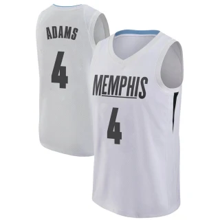 Youth Steven Adams Memphis Grizzlies White Swingman Jersey - City Edition