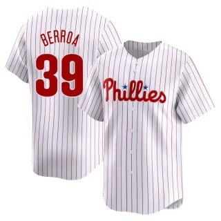 Youth Steward Berroa Philadelphia Phillies White Limited Home Jersey