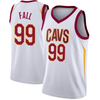 Youth Tacko Fall Cleveland Cavaliers White Swingman Jersey - Association Edition