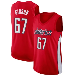 Youth Taj Gibson Washington Wizards Red Swingman 2018/19 Jersey - Earned Edition