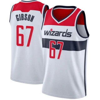 Youth Taj Gibson Washington Wizards White Swingman Jersey - Association Edition