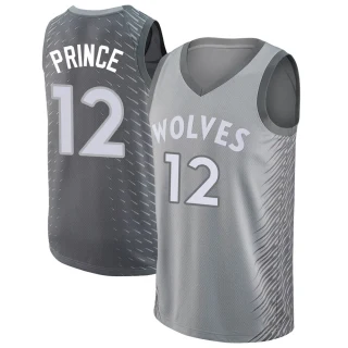Youth Taurean Prince Minnesota Timberwolves Swingman Silver Jersey - City Edition