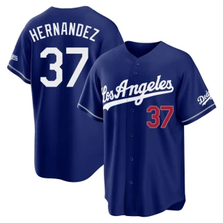 Youth Teoscar Hernandez Los Angeles Dodgers Royal Limited Alternate Stadium Jersey