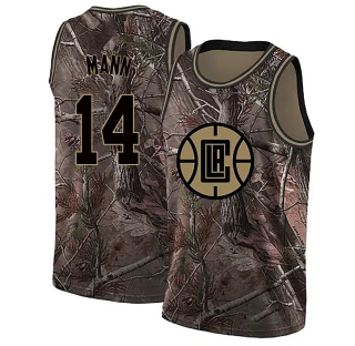 Youth Terance Mann Los Angeles Clippers Camo Swingman Realtree Collection Jersey