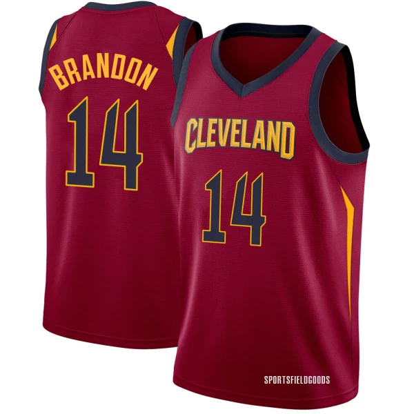 Youth Terrell Brandon Cleveland Cavaliers Swingman Maroon Jersey - Icon Edition