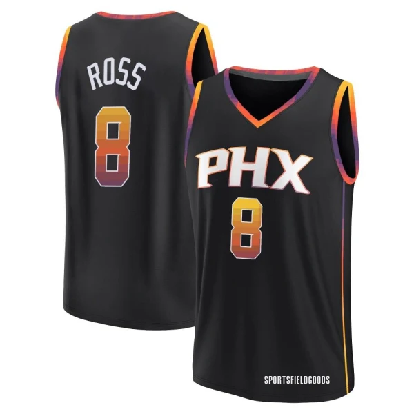Youth Terrence Ross Phoenix Suns Black Fast Break 2022/23 Jersey - Statement Edition