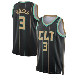 Youth Terry Rozier Charlotte Hornets Black Swingman Jordan Brand 2022/23 City Edition Jersey