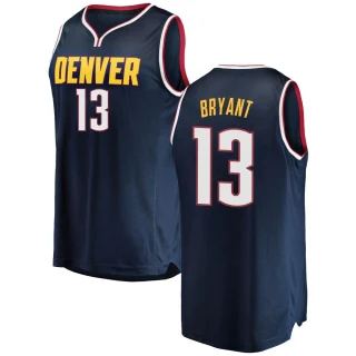 Youth Thomas Bryant Denver Nuggets Navy Fast Break 2018/19 Jersey - Icon Edition