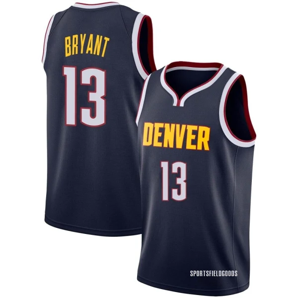 Youth Thomas Bryant Denver Nuggets Navy Swingman Jersey - Icon Edition