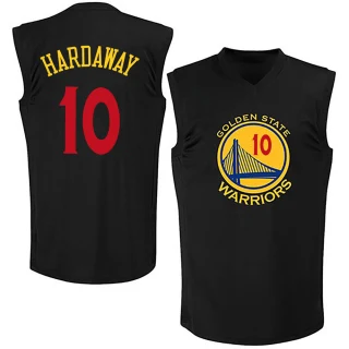 Youth Tim Hardaway Golden State Warriors Gold Swingman Black New Fashion Jersey