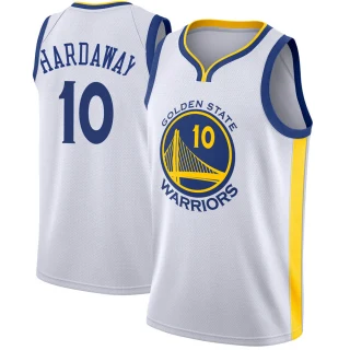 Youth Tim Hardaway Golden State Warriors Gold Swingman White Jersey - Association Edition
