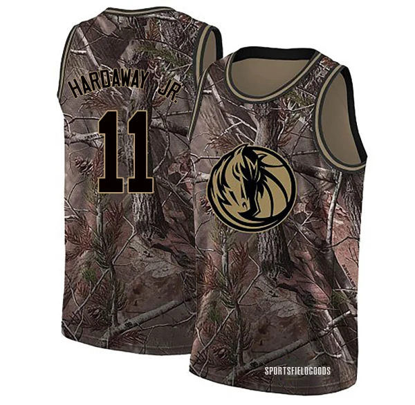 Youth Tim Hardaway Jr. Dallas Mavericks Camo Swingman Realtree Collection Jersey