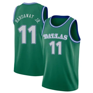 Youth Tim Hardaway Jr. Dallas Mavericks Green Swingman 2020/21 Hardwood Classics Jersey