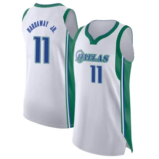 Youth Tim Hardaway Jr. Dallas Mavericks White Authentic 2021/22 City Edition Jersey