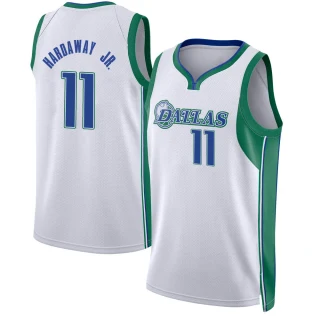 Youth Tim Hardaway Jr. Dallas Mavericks White Swingman 2021/22 City Edition Jersey