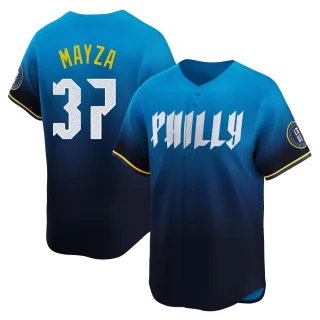 Youth Tim Mayza Philadelphia Phillies Blue Limited 2024 City Connect Jersey