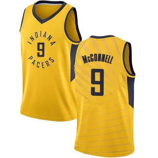 Youth T.J. McConnell Indiana Pacers Gold Swingman Jersey - Statement Edition