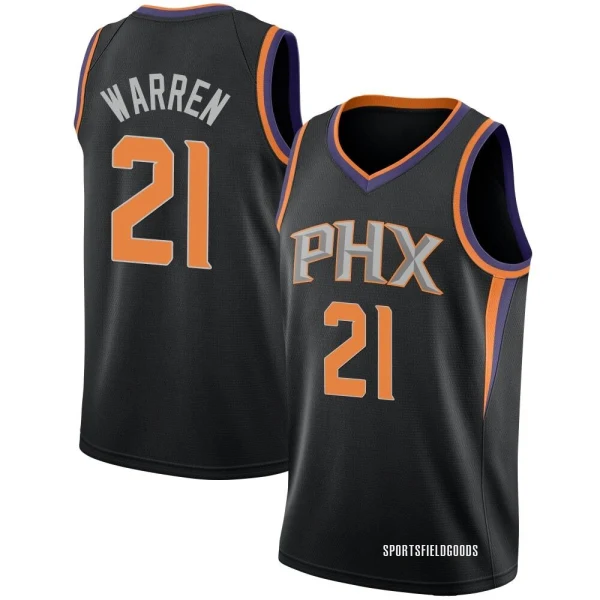Youth T.J. Warren Phoenix Suns Black Swingman Jersey - Statement Edition