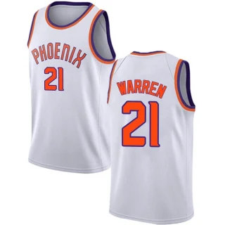 Youth T.J. Warren Phoenix Suns White Swingman Jersey - Association Edition