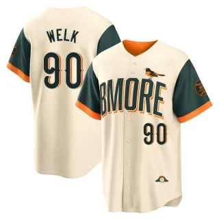 Youth Toby Welk Baltimore Orioles Cream Limited 2026 City Connect Stadium Jersey