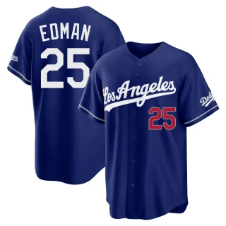 Youth Tommy Edman Los Angeles Dodgers Royal Limited Alternate Stadium Jersey
