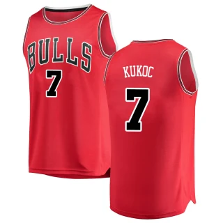 Youth Toni Kukoc Chicago Bulls Red Swingman Jersey - Icon Edition