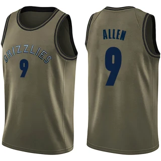 Youth Tony Allen Memphis Grizzlies Green Swingman Salute to Service Jersey
