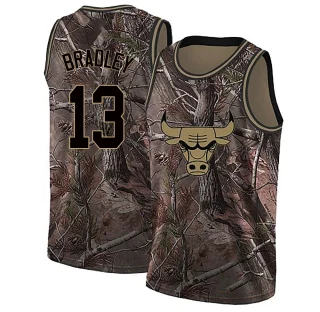 Youth Tony Bradley Chicago Bulls Camo Swingman Realtree Collection Jersey