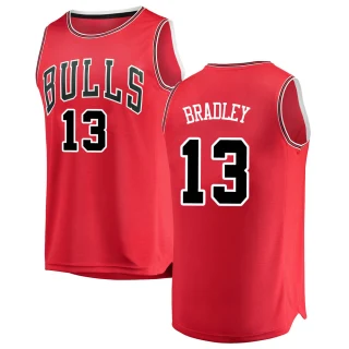 Youth Tony Bradley Chicago Bulls Red Swingman Jersey - Icon Edition