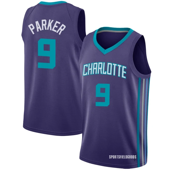 Youth Tony Parker Charlotte Hornets Purple Swingman Jordan Brand Jersey - Statement Edition