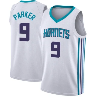 Youth Tony Parker Charlotte Hornets White Swingman Jordan Brand Jersey - Association Edition