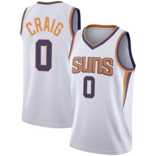 Youth Torrey Craig Phoenix Suns White Swingman 2020/21 Jersey - Association Edition