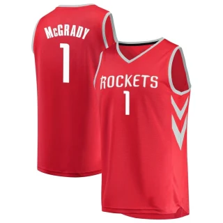 Youth Tracy McGrady Houston Rockets Red Fast Break Jersey - Icon Edition