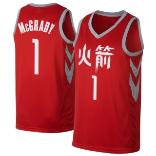 Youth Tracy McGrady Houston Rockets Red Swingman Jersey - City Edition
