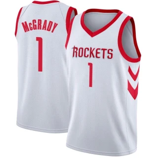 Youth Tracy McGrady Houston Rockets White Swingman Jersey - Association Edition