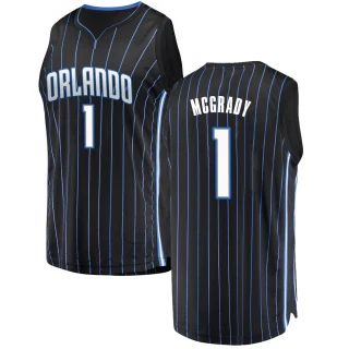 Youth Tracy Mcgrady Orlando Magic Black Fast Break Jersey - Statement Edition