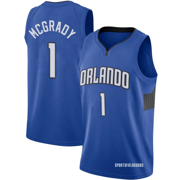 Youth Tracy Mcgrady Orlando Magic Royal Swingman Jordan Brand 2020/21 Jersey - Statement Edition