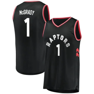 Youth Tracy McGrady Toronto Raptors Black Fast Break Jersey - Statement Edition