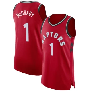 Youth Tracy McGrady Toronto Raptors Red Authentic Jersey - Icon Edition