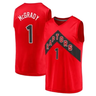 Youth Tracy McGrady Toronto Raptors Red Fast Break 2020 Jersey - Icon Edition