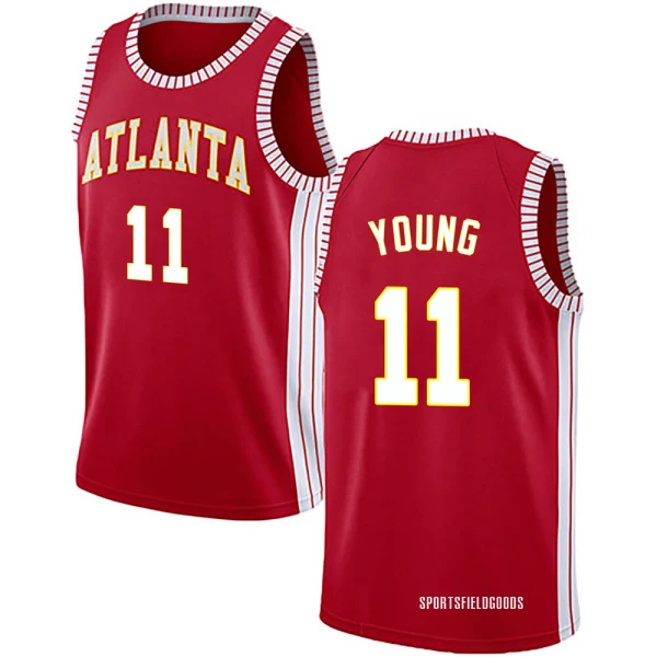 Youth Trae Young Atlanta Hawks Red Swingman Jersey - Statement Edition