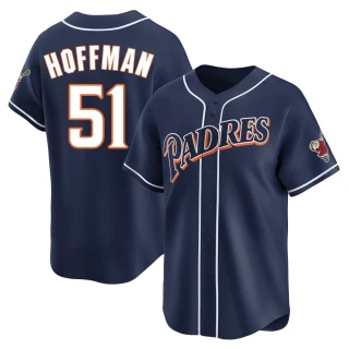 Youth Trevor Hoffman San Diego Padres Navy Limited Cooperstown Collection Jersey