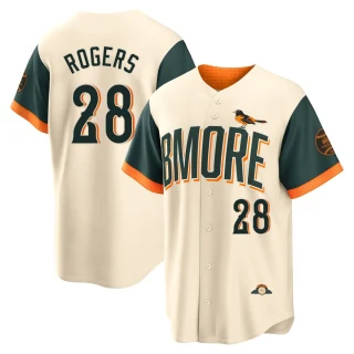 Youth Trevor Rogers Baltimore Orioles Cream Limited 2026 City Connect Stadium Jersey