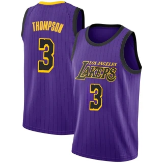 Youth Tristan Thompson Los Angeles Lakers Purple Swingman 2018/19 Jersey - City Edition