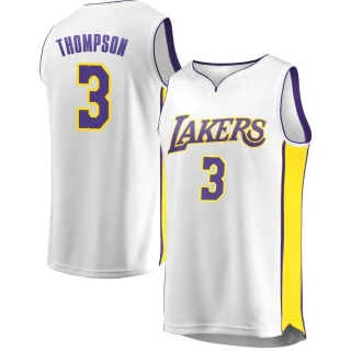 Youth Tristan Thompson Los Angeles Lakers White Fast Break Jersey - Association Edition
