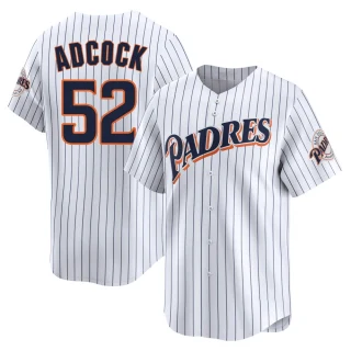 Youth Ty Adcock San Diego Padres White Limited Cooperstown Collection Jersey