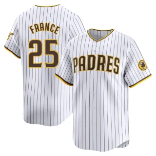 Youth Ty France San Diego Padres White Limited Home Jersey